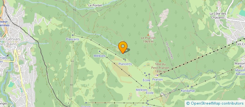 localisation de l'entreprise BOUCHER  SAINT-GERVAIS-LES-BAINS