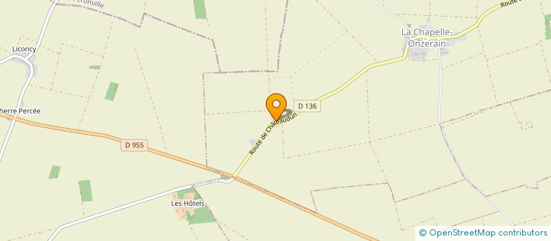localisation de l'entreprise BOUCHER  LA CHAPELLE-ONZERAIN