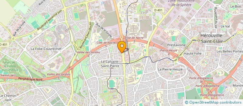 localisation de l'entreprise BOUCHER CUISINES à CAEN