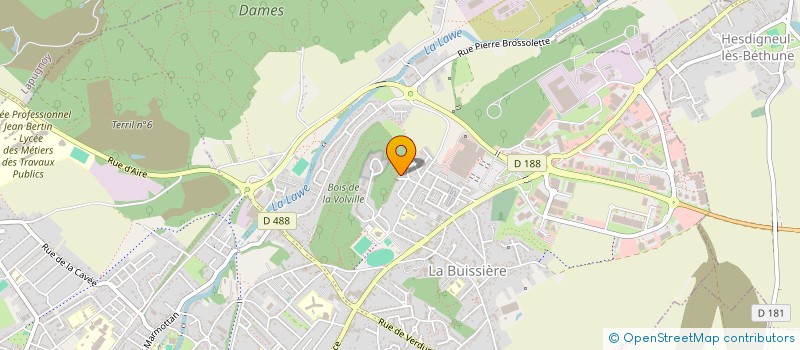 localisation de l'entreprise BOUCHER PRO  BRUAY-LA-BUISSIERE