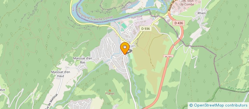 localisation de l'entreprise BOUCHER TRAITEUR DE LA BIENNE à DORTAN