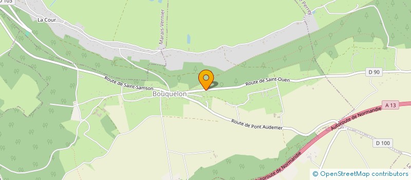 localisation de l'entreprise BOUCHER YL  BOUQUELON