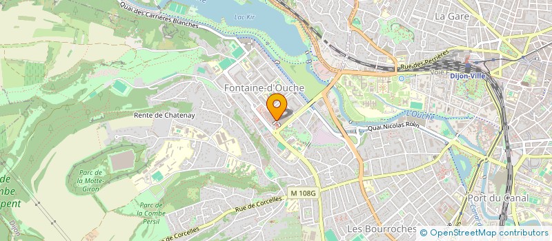 localisation de l'entreprise BOUCHERIE 128  DIJON