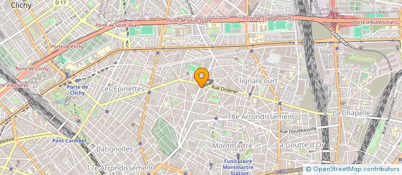 localisation de l'entreprise BOUCHERIE A L ANCIENNE DAMREMONT  PARIS