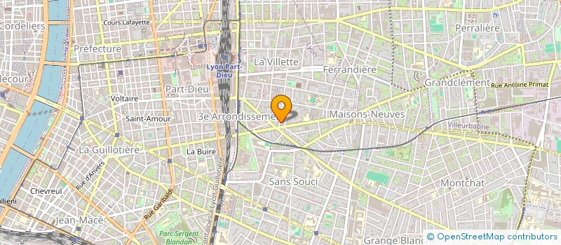 localisation de l'entreprise BOUCHERIE ABDELGHANI  LYON