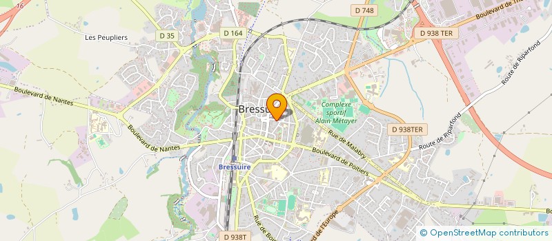 localisation de l'entreprise BOUCHERIE ABOCH  BRESSUIRE