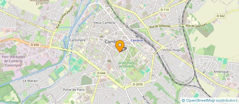 localisation de l'entreprise BOUCHERIE AGDID CAMBRAI  CAMBRAI