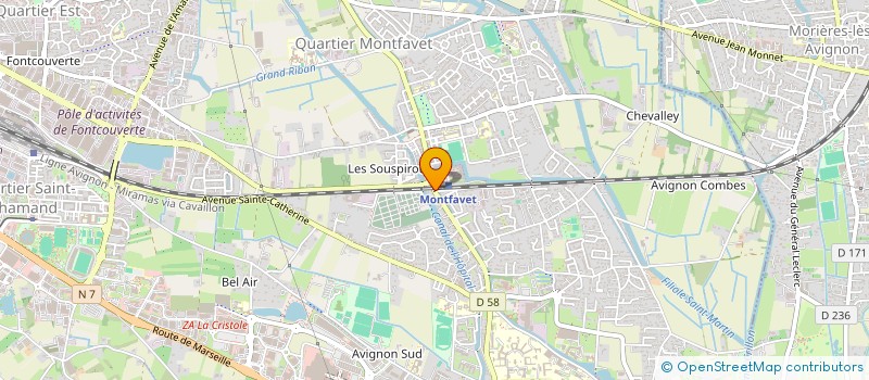 localisation de l'entreprise BOUCHERIE AKLIM à AVIGNON