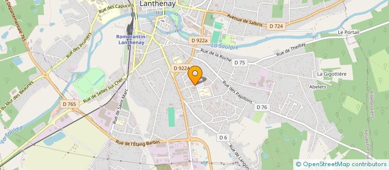 localisation de l'entreprise BOUCHERIE AL ISLAMIYA  ROMORANTIN-LANTHENAY