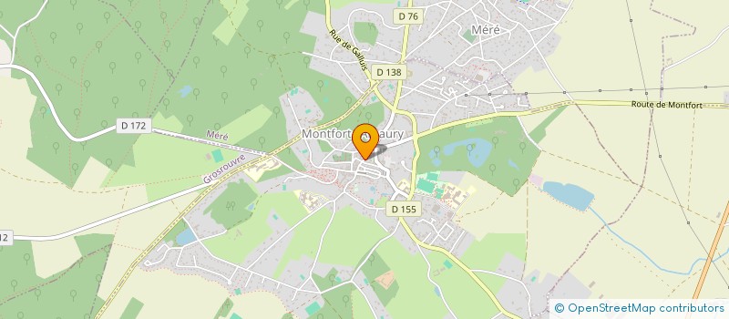 localisation de l'entreprise BOUCHERIE ALEXANDRE GRIMAL  MONTFORT-L'AMAURY