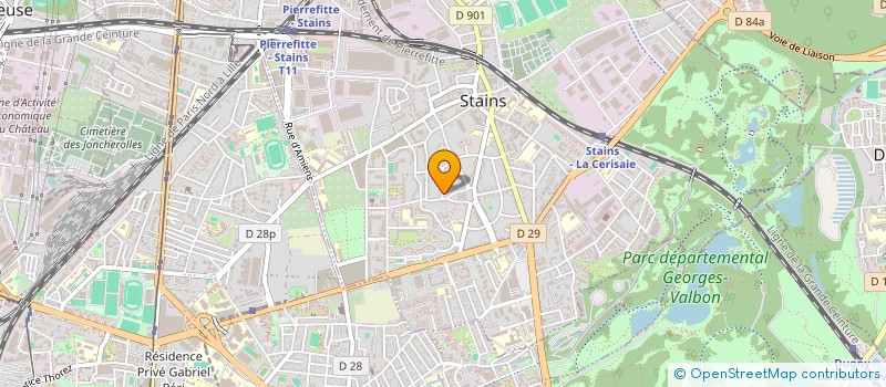 localisation de l'entreprise BOUCHERIE ALICIA à STAINS