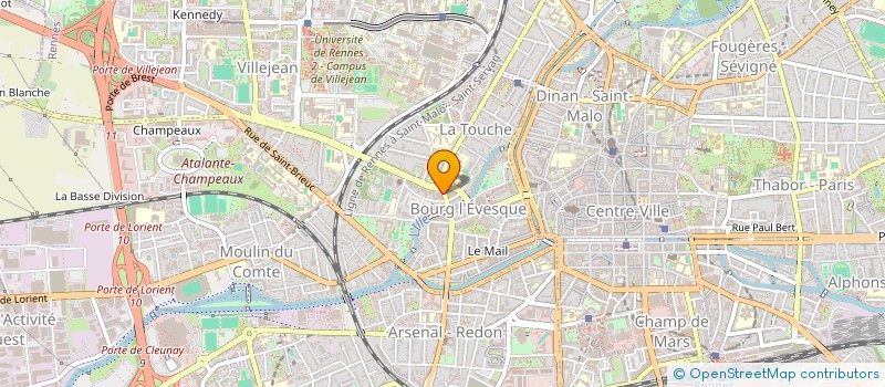 localisation de l'entreprise BOUCHERIE AMADZAI  RENNES