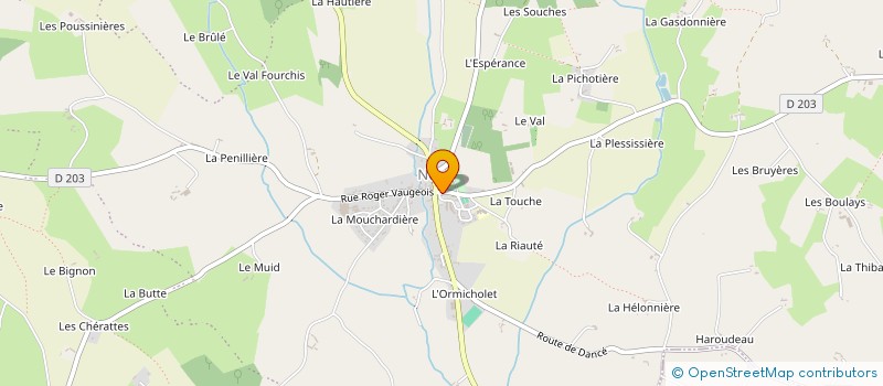 localisation de l'entreprise BOUCHERIE ANDRE à PERCHE EN NOCE