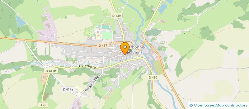 localisation de l'entreprise BOUCHERIE ANTOINE à BOURBONNE-LES-BAINS