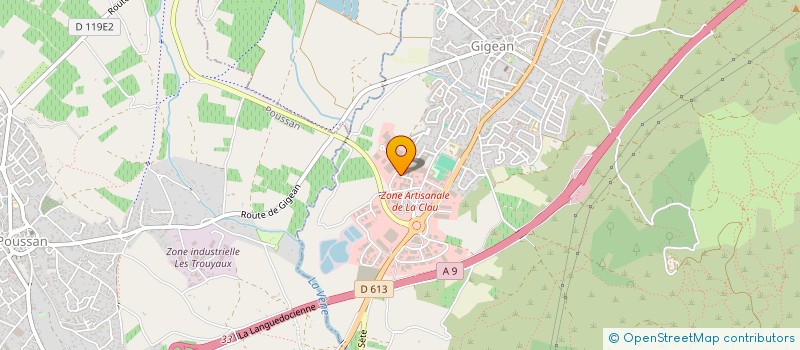 localisation de l'entreprise BOUCHERIE ASTIE  GIGEAN