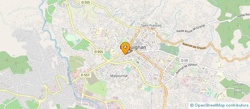 localisation de l'entreprise BOUCHERIE ATLAS à DRAGUIGNAN