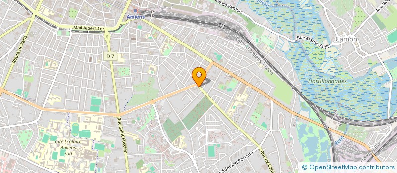 localisation de l'entreprise BOUCHERIE AU 170 à AMIENS