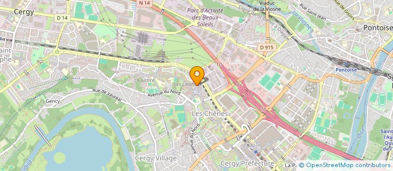 localisation de l'entreprise BOUCHERIE BACHAR  CERGY