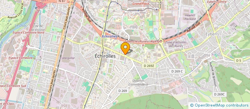 localisation de l'entreprise BOUCHERIE BALI à ECHIROLLES