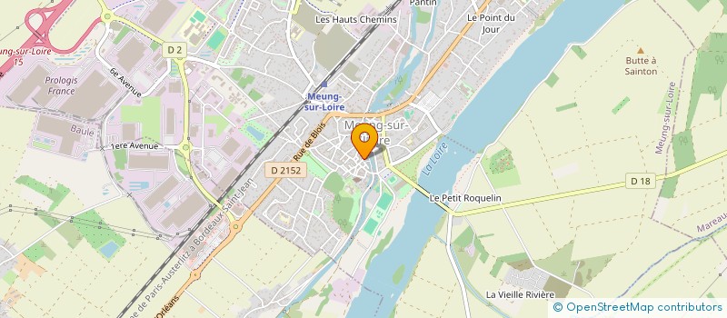 localisation de l'entreprise BOUCHERIE BEAULIEU à MEUNG-SUR-LOIRE