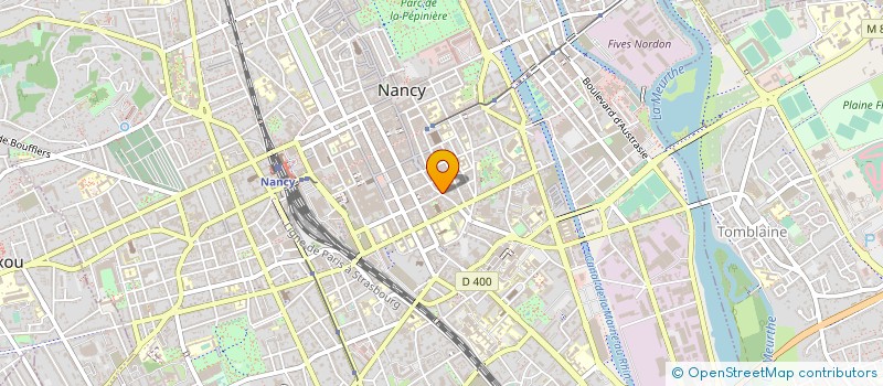 localisation de l'entreprise BOUCHERIE BEN à NANCY