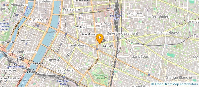 localisation de l'entreprise BOUCHERIE BERNARDIN  LYON