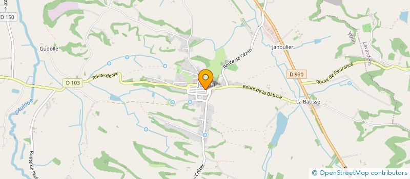 localisation de l'entreprise BOUCHERIE BERNES  JEGUN