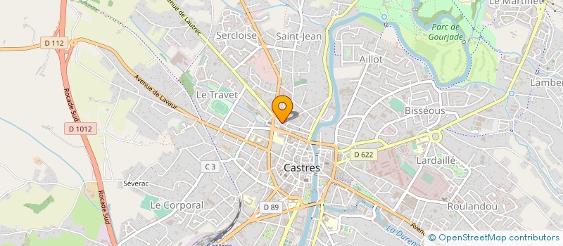 localisation de l'entreprise BOUCHERIE BOUSQUET à CASTRES