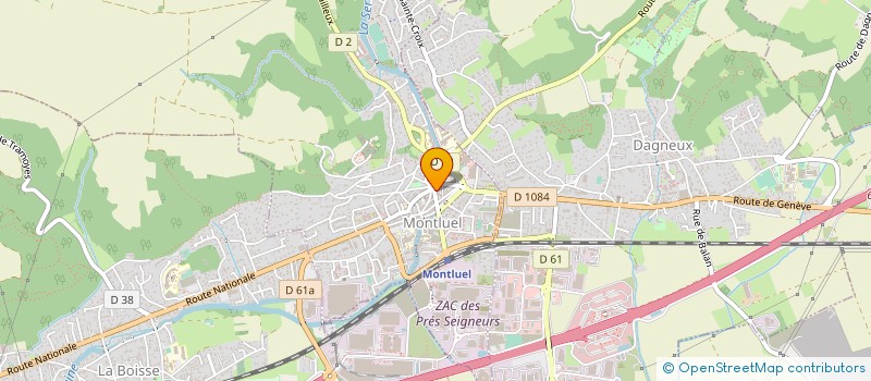 localisation de l'entreprise BOUCHERIE BUTCHER à MONTLUEL