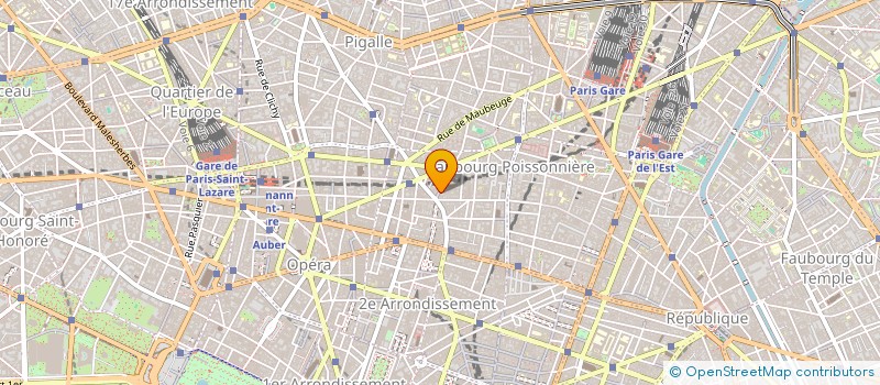 localisation de l'entreprise BOUCHERIE CADET  PARIS