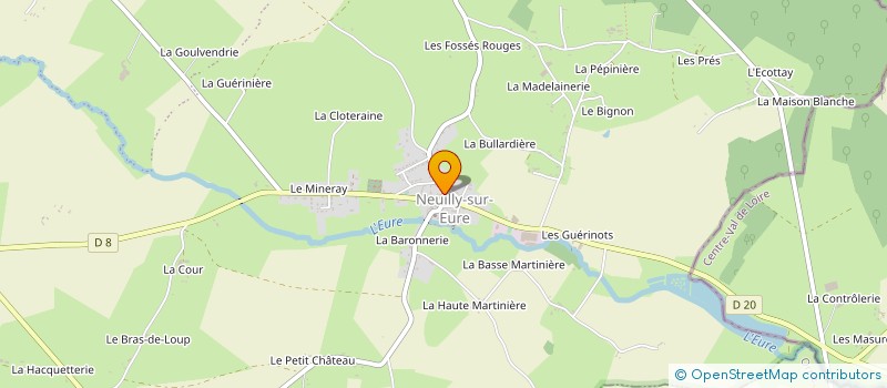 localisation de l'entreprise BOUCHERIE CAMELIA à LONGNY LES VILLAGES