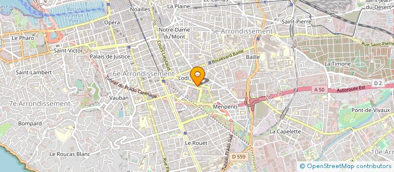 localisation de l'entreprise BOUCHERIE CAPEL & FILS à MARSEILLE