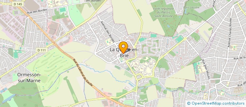 localisation de l'entreprise BOUCHERIE CARNI D'OR  LA QUEUE-EN-BRIE