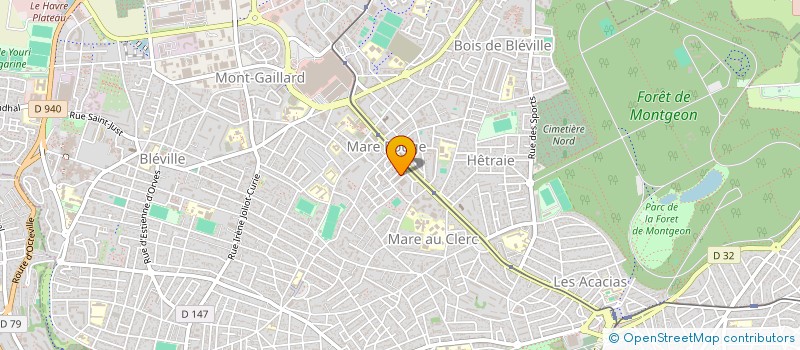 localisation de l'entreprise BOUCHERIE CAUCRIAUVILLE à LE HAVRE