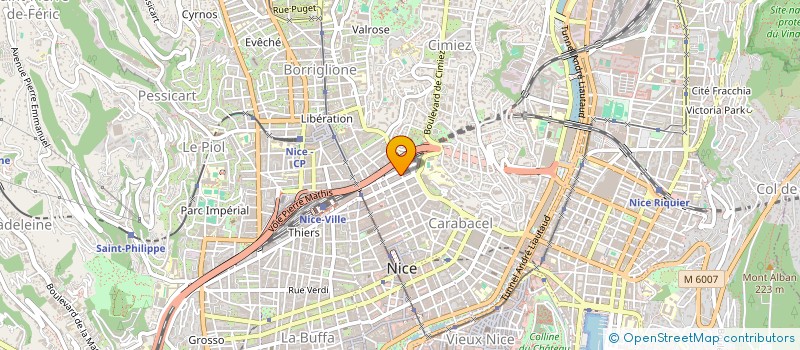 localisation de l'entreprise BOUCHERIE CHALOM à NICE