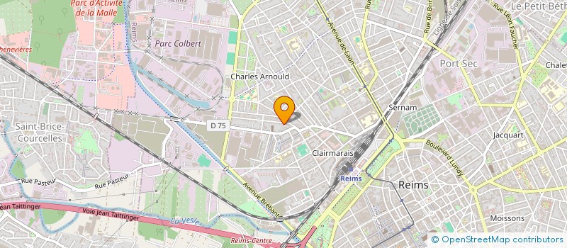 localisation de l'entreprise BOUCHERIE CHAMPENOISE à REIMS