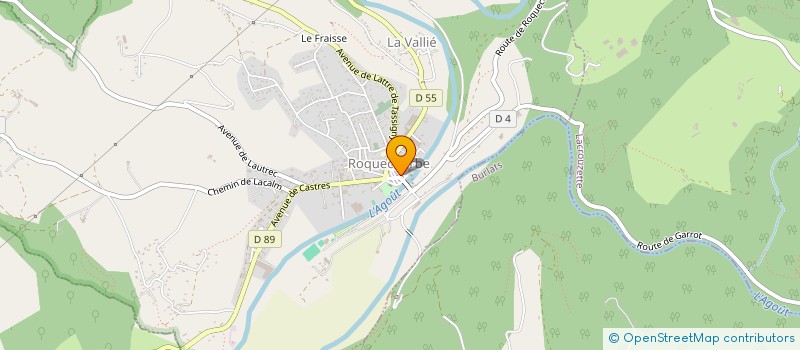 localisation de l'entreprise BOUCHERIE CHARCUTERIE AMBERT à ROQUECOURBE