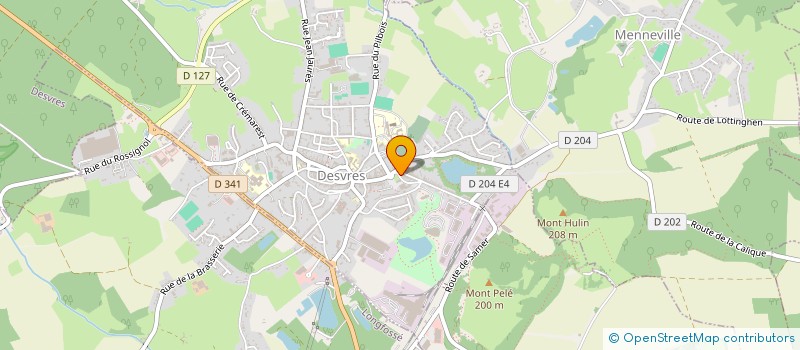 localisation de l'entreprise BOUCHERIE CHARCUTERIE CUCHEVAL  DESVRES