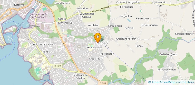 localisation de l'entreprise BOUCHERIE CHARCUTERIE DE CORNOUAILLE à CONCARNEAU