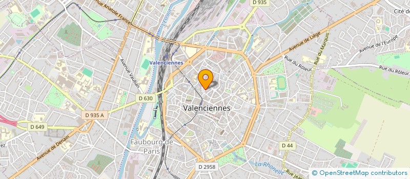 localisation de l'entreprise BOUCHERIE CHARCUTERIE DU HAINAUT à VALENCIENNES