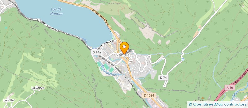 localisation de l'entreprise BOUCHERIE CHARCUTERIE HATIM à NANTUA