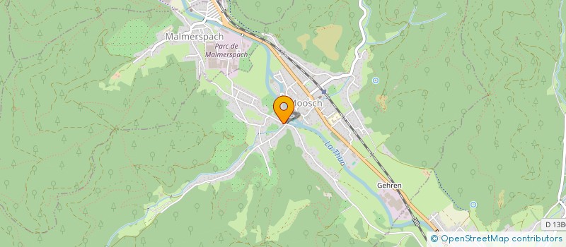 localisation de l'entreprise BOUCHERIE - CHARCUTERIE KUHNER  MOOSCH