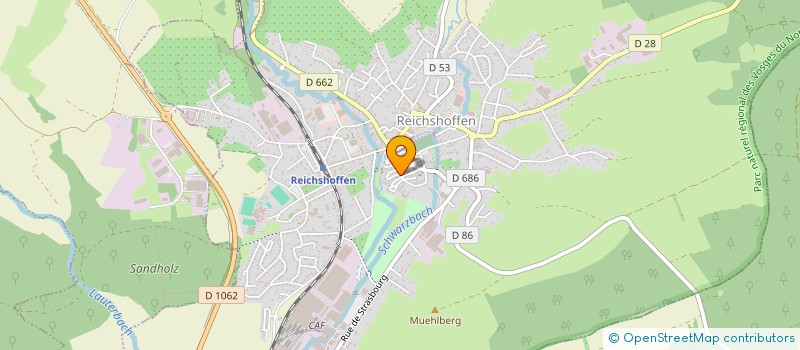 localisation de l'entreprise BOUCHERIE CHARCUTERIE LA TOURELLE  REICHSHOFFEN