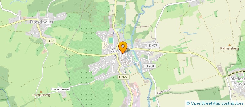 localisation de l'entreprise BOUCHERIE CHARCUTERIE LAURENT DISCH  WRTH