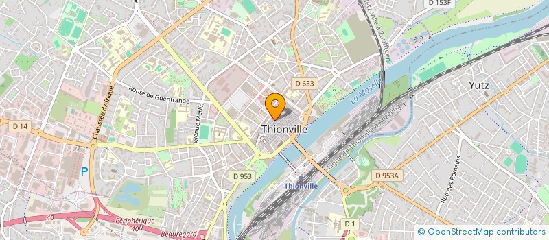 localisation de l'entreprise BOUCHERIE CHARCUTERIE TRAITEUR NOSAL à THIONVILLE