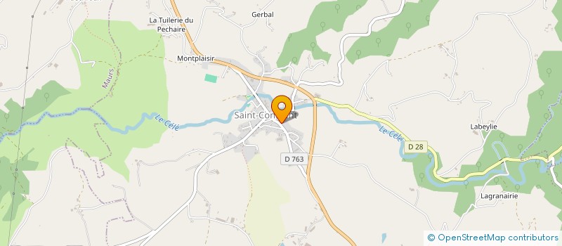 localisation de l'entreprise BOUCHERIE CHARCUTERIE VIEYRES FILS à SAINT-CONSTANT-FOURNOULES