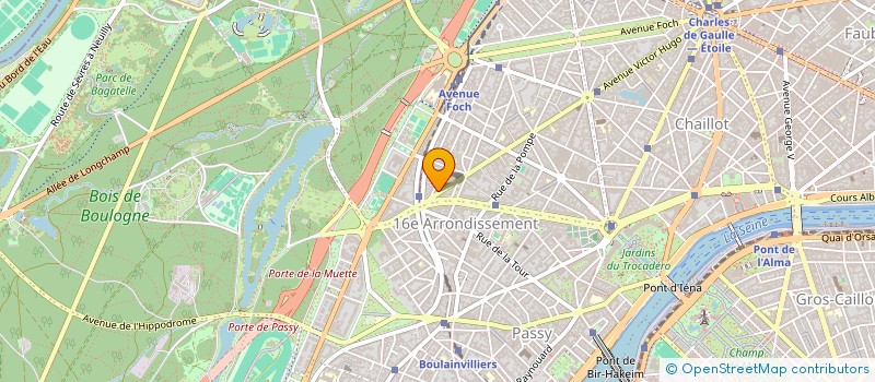 localisation de l'entreprise BOUCHERIE CHARCUTIERE FINE BUCHINGER à PARIS