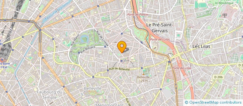 localisation de l'entreprise BOUCHERIE CHAUMETTE  PARIS