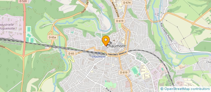 localisation de l'entreprise BOUCHERIE CHAUMONTAISE à CHAUMONT