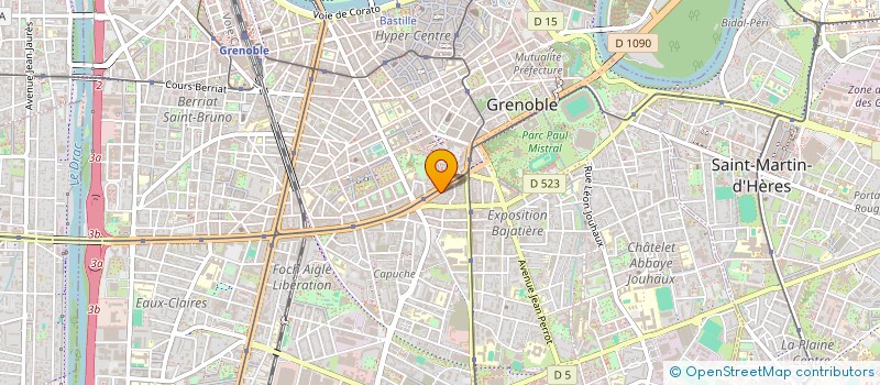 localisation de l'entreprise BOUCHERIE CHAVANT à GRENOBLE